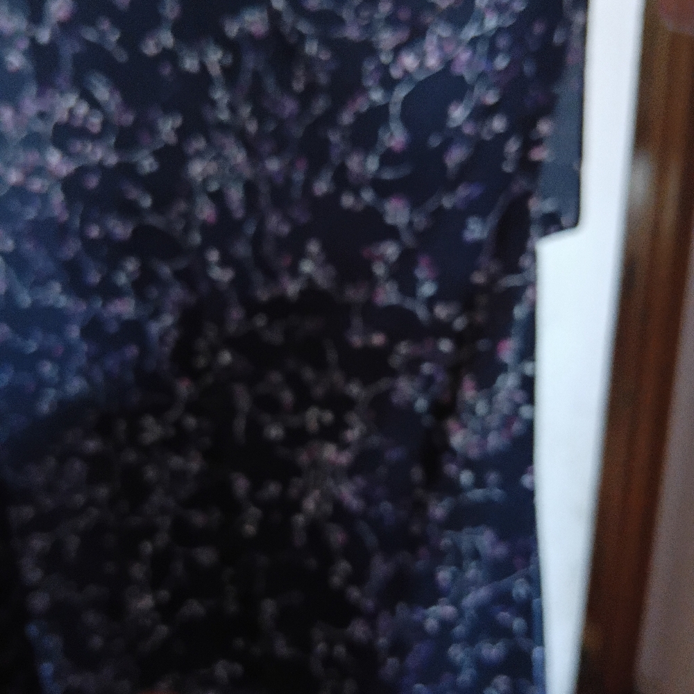 J. Jill Blue Floral Cardigan - Picture 4 of 4